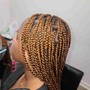 Knotless braid