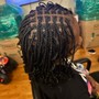 Goddess knotless Braids