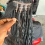 Goddess knotless Braids