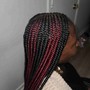 Knotless braid