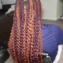 Knotless braid