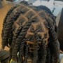 Knotless box braids