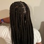 Large Knotless Braids