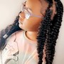 Small Knotless Braids