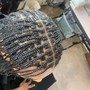 MEN’S NATURAL HAIR BOX BRAIDS (INDIVIDUAL) WITH WASH SERVICE