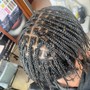 MEN’S NATURAL HAIR BOX BRAIDS (INDIVIDUAL) WITH WASH SERVICE