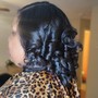 Updo Braid Style