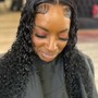 Updo frontal wig insall