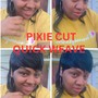 Pixie Cut Quick Weave (hair IS included)