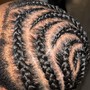 Feed-in braids