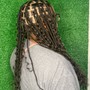 Distressed locs