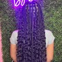 Smedium Goddess Knotless Braids