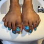 Pedicure w/ Gel Polish