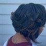 Updo, Additional Extension Add-On, Flat Iron