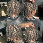 Loc retwist and style