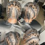 Med-Large Braids (men with ONLY HAIR ON TOP)