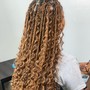 Boho French curls