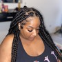 Shoulder length 2 strand twists