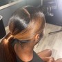 Middle/Side Part Quick Weave