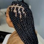 Goddess braids