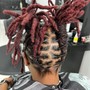 Starter locs! (hair above shoulders)