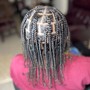 Natural Hair Box Braids