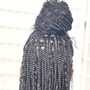 Medium Large Knotless Goddess Braids