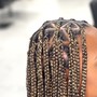 Large Knotless Braids