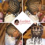 Natural Hairstyle: 2-Strand Twist with Added Hair