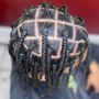 Men Natural Hair Box Braids