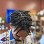 Instant Crochet Locs (Shaved Sides)