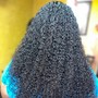 1 Layer Large Feed In Braids (Waist Length)