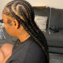 Cornrows/Stitch braids(Cash)