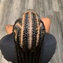 Cornrows/Stitch braids(Cash)