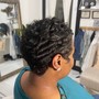 Braid down for wig install