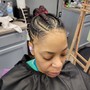 Feed in Braid Ponytail