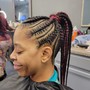 Feed in Braid Ponytail