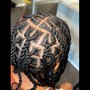 Loc Extensions w/ Hair Medium