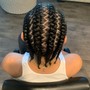 2 stitch braids