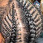 Cornrows (full head)