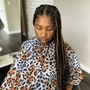 Individual Braids / twist take down - natural hair