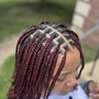 Long Knotless Box Braids (medium)