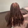 Boho Knotless Braids