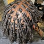 Cut relaxed hair for starter locs