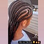 Straight back Braids