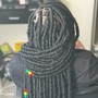 Micro Senegalese Twist (midback)