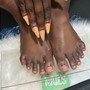 Big Toes Only Acrylic