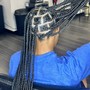 Medium Knotless Braids