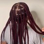 Large Knotless Braids