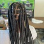 Large Knotless Braids